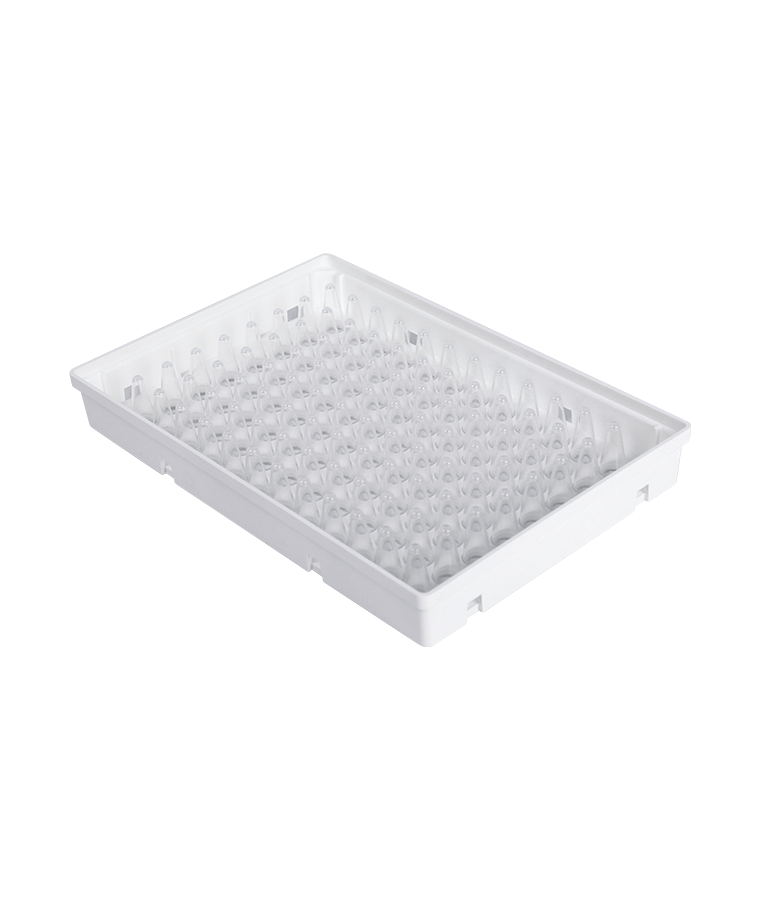 PCR20-C-96-FS-BR 0,2 ml piastra per PCR a pannello intero trasparente a 96 pozzetti per Biorad